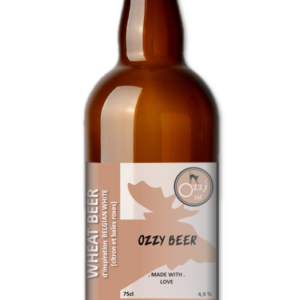 4.4 WHEAT BEER d’inspiration BELGIAN WHITE (citron et baies roses)